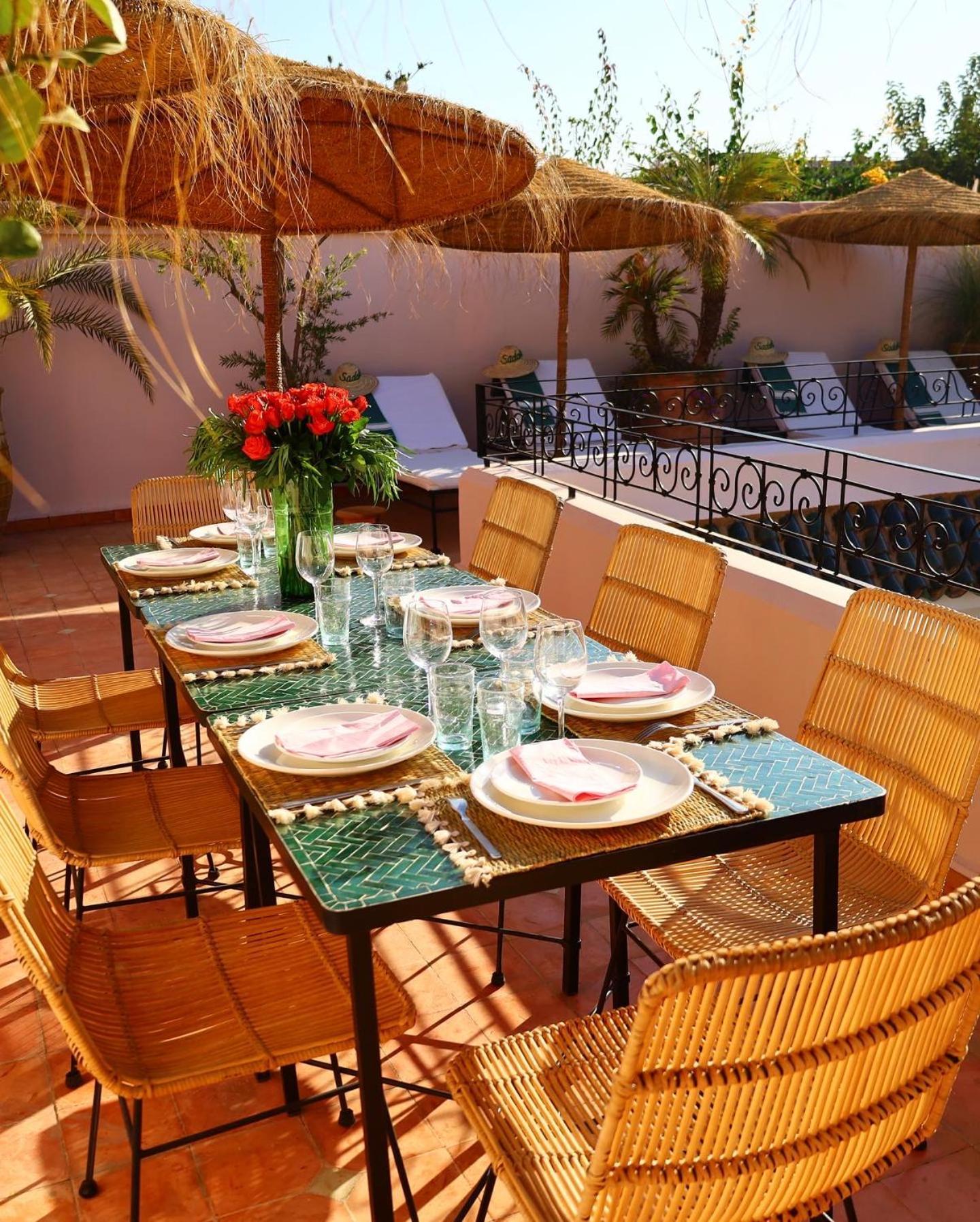 Riad Prive Sadaka Bassin Rooftop Μαρακές Εξωτερικό φωτογραφία